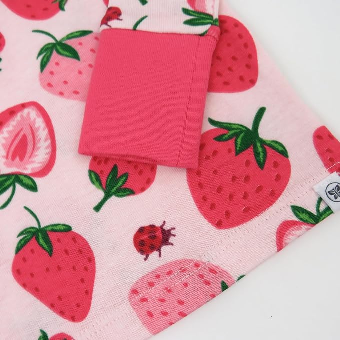 HonestBaby 4 Piece Pajamas Sleepwear Pjs 100% Organic Cotton - Image 4