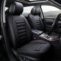 OASIS AUTO Car Seat Covers Premium Waterproof Faux Leather Cushion Universal by OasisAuto