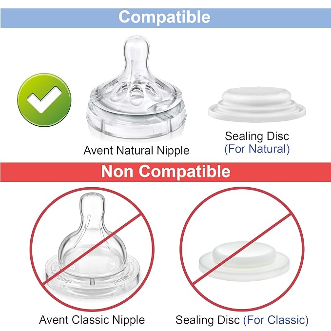 Maymom Replacement Baby Bottle Nipple Rings - Image 3