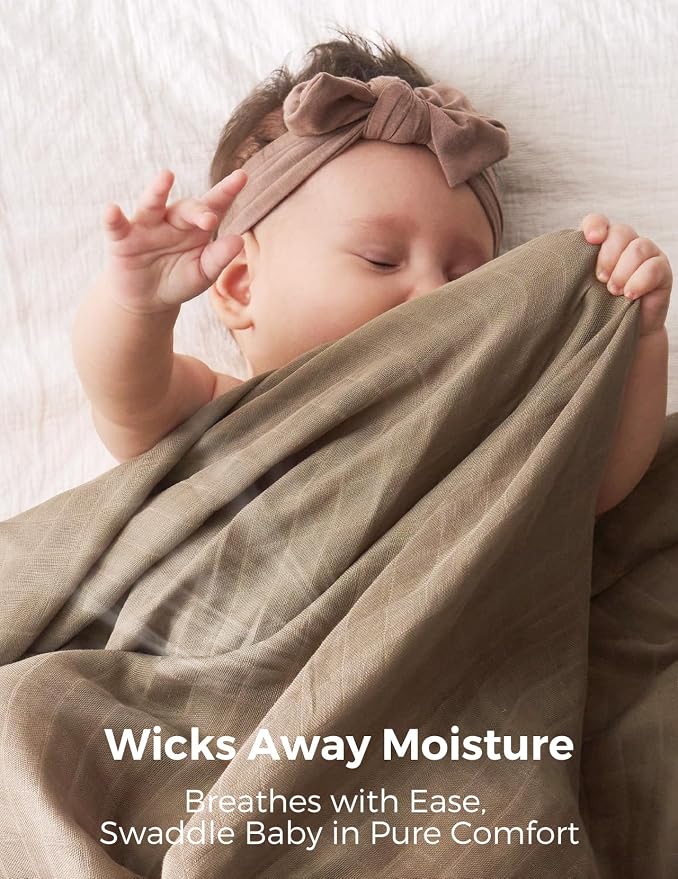 Momcozy Muslin Swaddle Blankets - Image 7