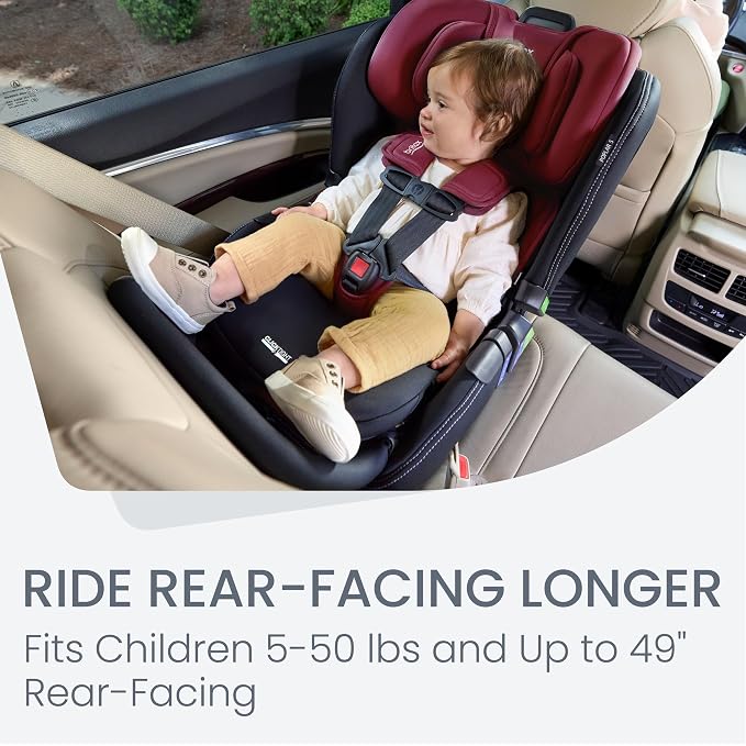 Britax Poplar S Convertible Car Seat, 2-in-1 Car Seat - Image 8