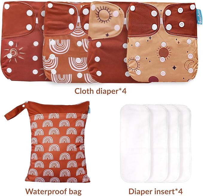 Baby Cloth Diapers Set - Image 2