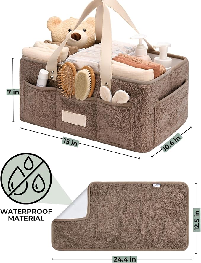 Baby Diaper Caddy Organizer - Image 5