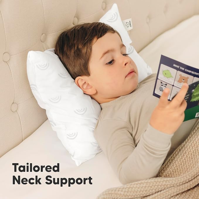 KeaBabies 2-Pack Toddler Pillow 13x18 - Image 5