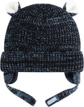 Duoyeree Cozy Baby Beanie with Earflaps and Fleece Lining by Duoyeree