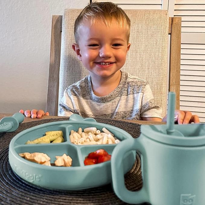 TalkTools Itsy Plate Must-Have Silicone Baby Plates - Image 9