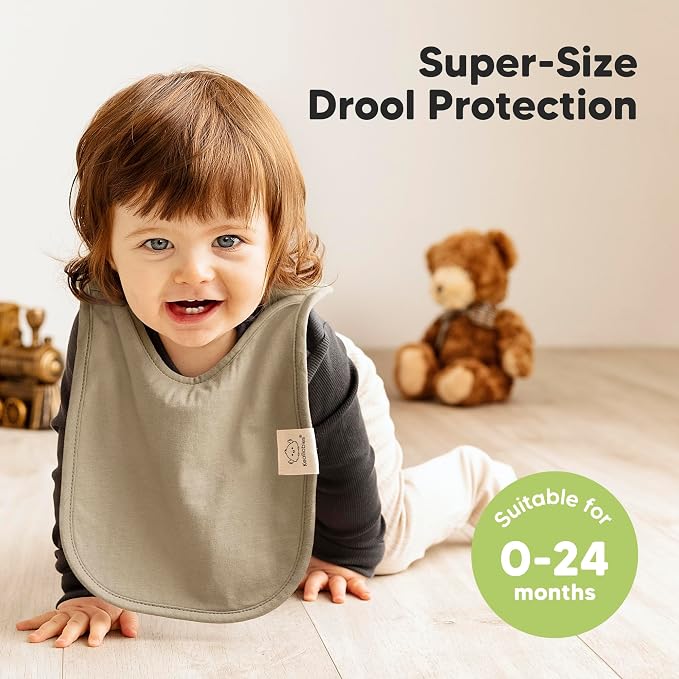 8-Pack Baby Bibs for Boys, Girls - Image 2