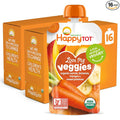 Happy Tot Organics Stage 4 Baby Food Pouches, Gluten Free, Vegan Snack by HappyTot