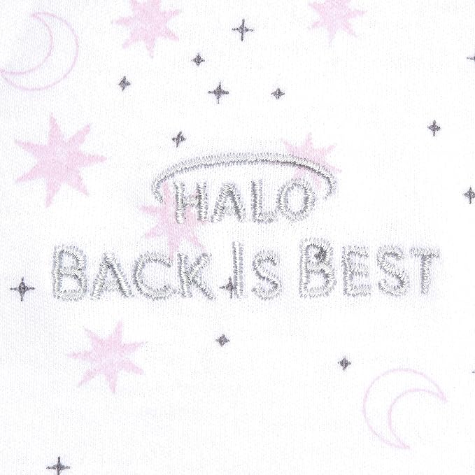 HALO 100% Cotton Sleepsack Swaddle, 3-Way Adjustable Wearable Blanket, TOG 1.5 - Image 6
