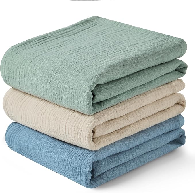 JELLYMONI Muslin Swaddle Blankets by JELLYMONI