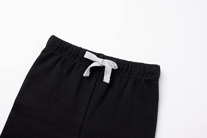 Baby 3 Pack Flexy Pants and Leggings, Infant Boys Girls Tapered Ankle Jogger - Image 4