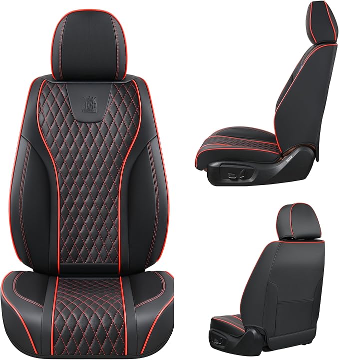 Doogo Front Car Seat Covers, Seat Covers 2 Piece, Automotive Seat Covers - Image 7