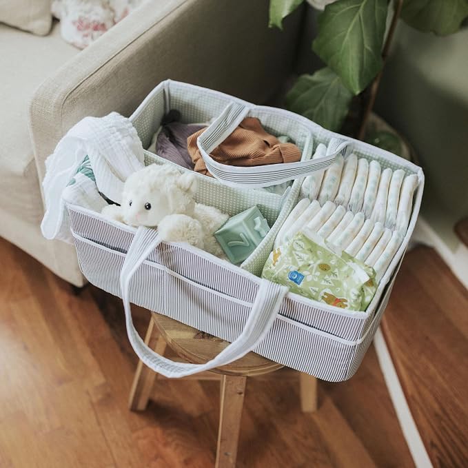 Lily Miles Baby Diaper Caddy - Image 8