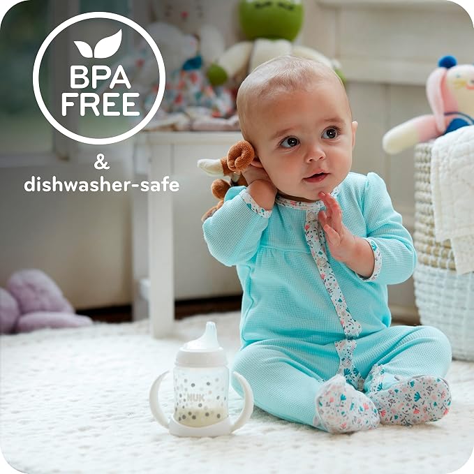 NUK Small Learner Tritan Cup, 5 oz, 6+ Months – BPA Free, Spill Proof Sippy Cup - Image 4
