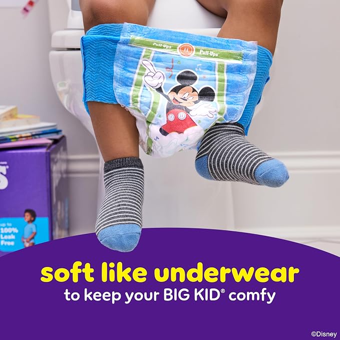Pull-Ups Boys' Potty Training Pants, Size 4T-5T Training Underwear, Packaging - Image 9