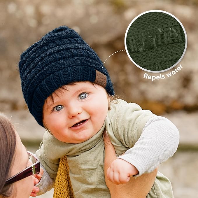 3-Pack Baby Beanies for Boys, Girls - Image 7