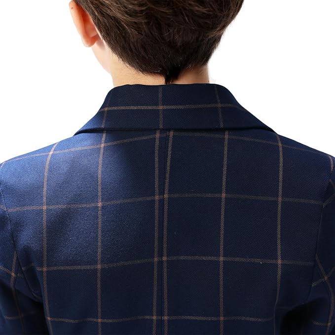 Boys Suit for Kids Tuxedo Suits for Wedding Formal Suit Set Toddler Boy Dress - Image 5
