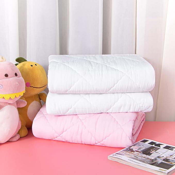 NTBAY Down Alternative Toddler Comforter, Lightweight and Warm Solid Color Baby - Image 6