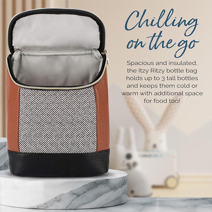 Itzy Ritzy Insulated Bottle Bag – Keeps Bottles Warm or Cool - Image 5