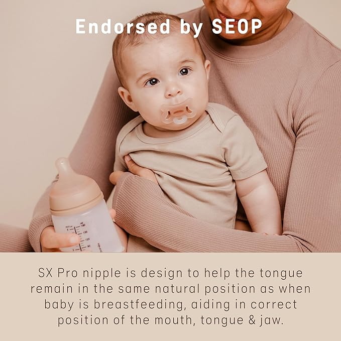 Suavinex Zero Zero Silicone Baby Pacifier w/SX Pro Physiological Pacifier Nipple - Image 3