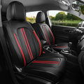 FREESOO Front Seats 2PCS Leather Car Seat Covers, Ultra Breathable Waterproof by FREESOO