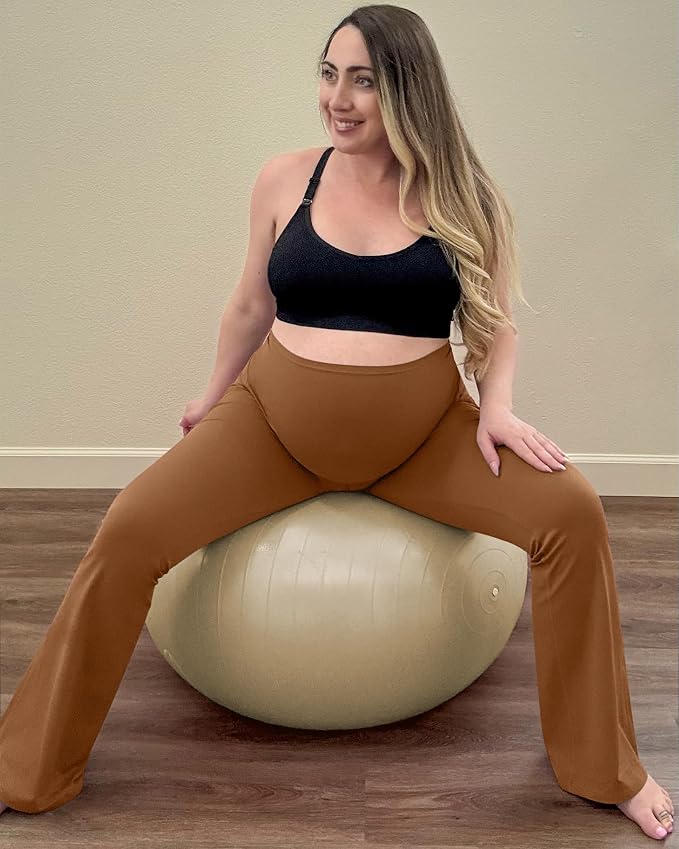 G4Free BareFeel Maternity Flare Leggings - Image 6