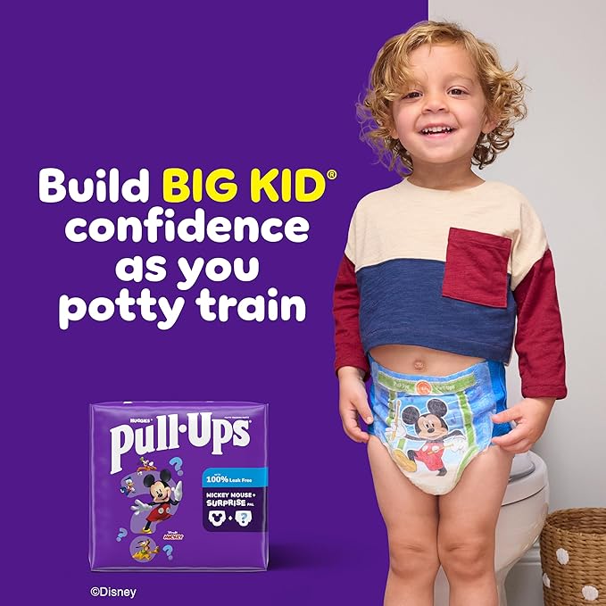 Pull-Ups Boys' Potty Training Pants, Size 4T-5T Training Underwear - Image 2