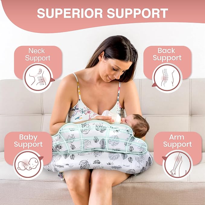 PILLANI Nursing Pillow for Breastfeeding, Breastfeeding Pillows for Mom Support - Image 3