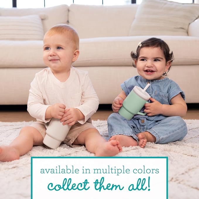 Infantino My 1st Tumbler, Silicone Sippy Cup - Image 4
