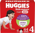 Huggies Size 4 Baby Diapers, Little Movers HuggFit 360° Baby Diapers by Huggies%C2%AE