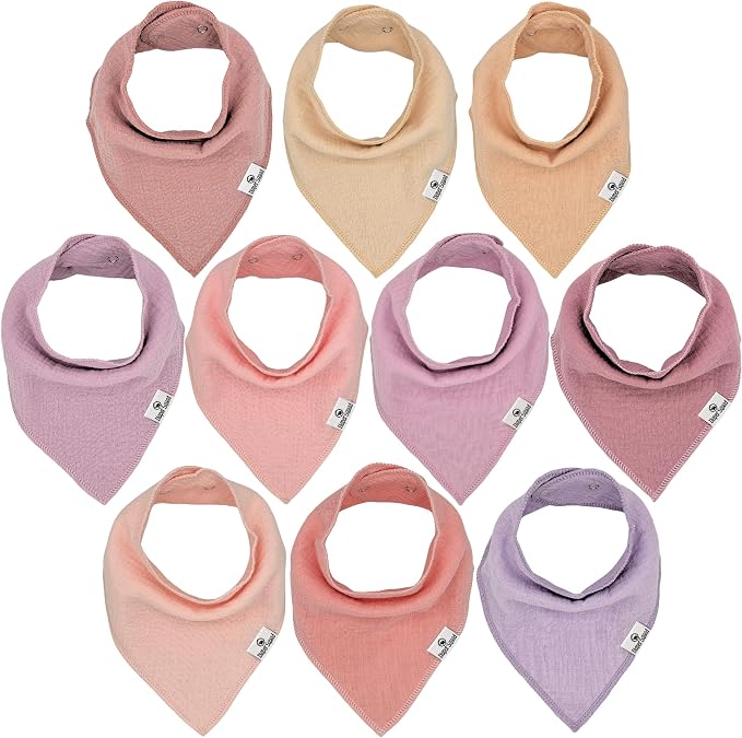 DiaperSquad's Baby Bibs for Drooling and Teething, Bibs for Boys, Baby Girl by DiaperSquad