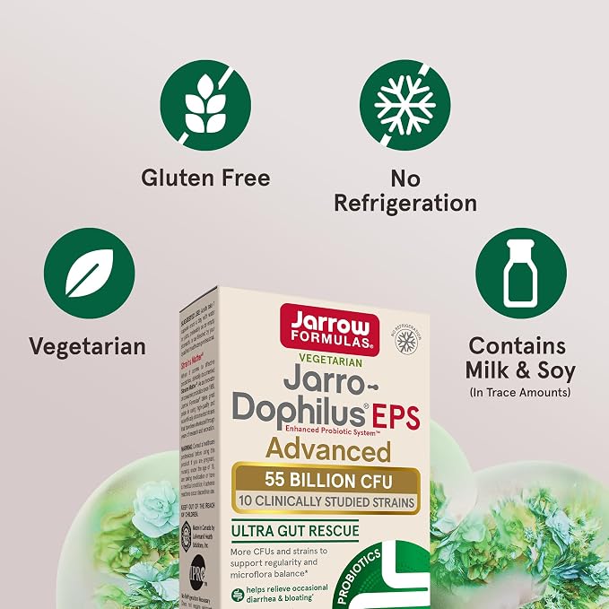 Jarrow Formulas Jarro-Dophilus EPS Advanced, 55 Billion CFU Probiotics - Image 3