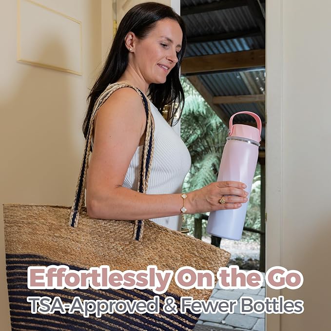 HEYTRIP Vacuum Insulated Breastmilk Cooler Bottle, 20oz Stainless Steel - Image 6