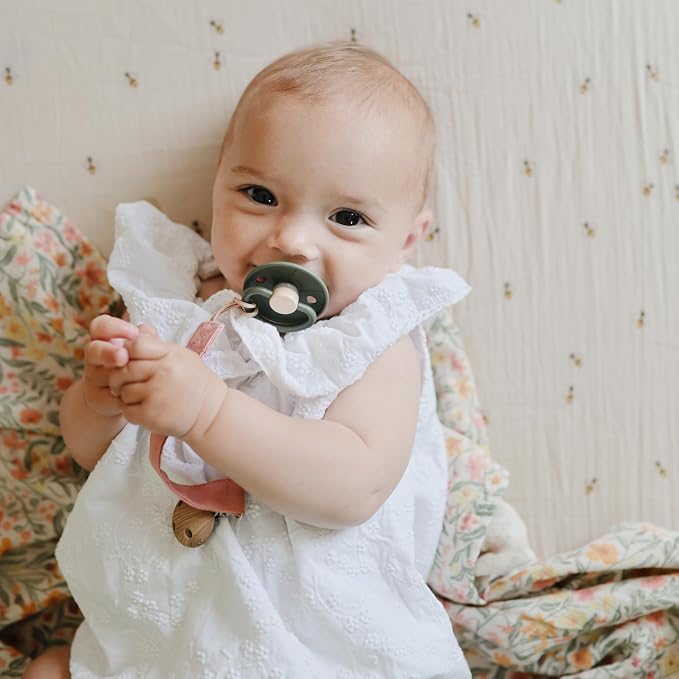 FRIGG Little Viking Natural Rubber Baby Pacifier 2-Pack | Made in Denmark | - Image 6