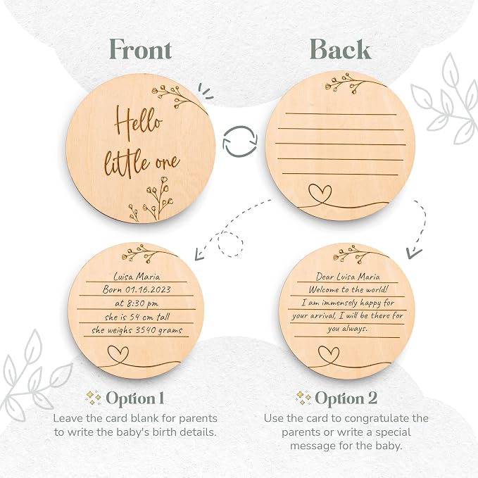 Mikito Organic Cotton Newborn Gift Box, Unisex Baby Gifts Including Muslin - Image 8