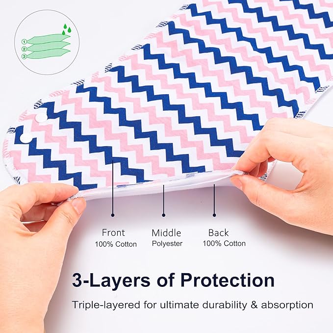 2-in-1 Burp Cloths and Baby Bibs - Image 2