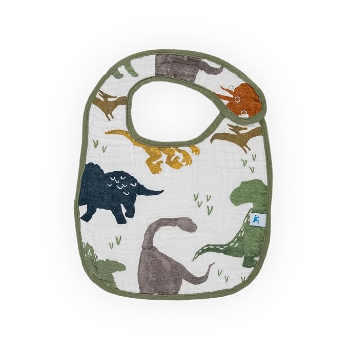 Little Unicorn Premium Classic Bib 3 pack | Adjustable as baby grows | Soft - Image 4