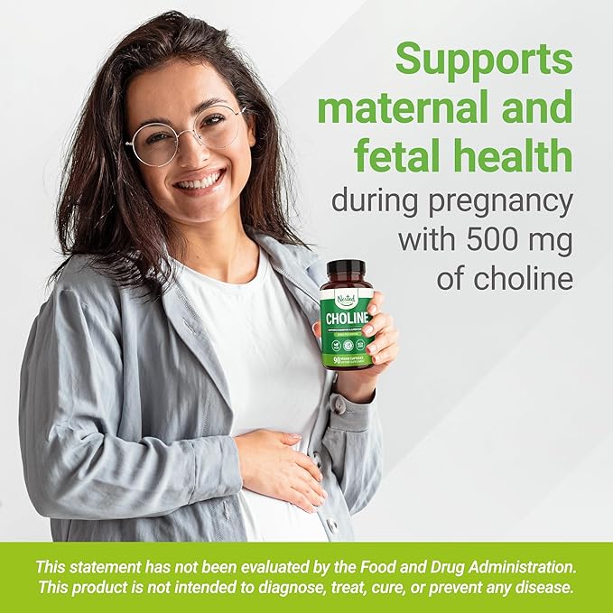 Nested Naturals Choline Bitartrate 500mg - Image 3