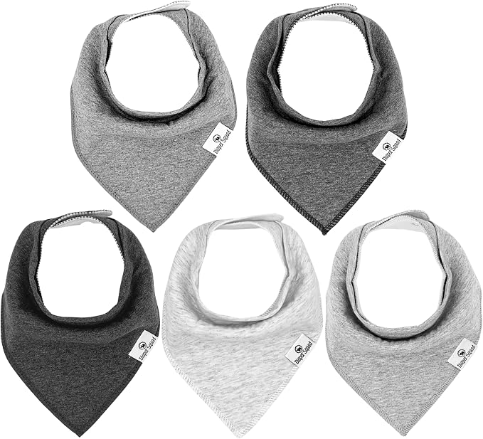 DiaperSquad's Baby Bibs for Drooling and Teething, Bibs for Boys, Baby Girl by DiaperSquad