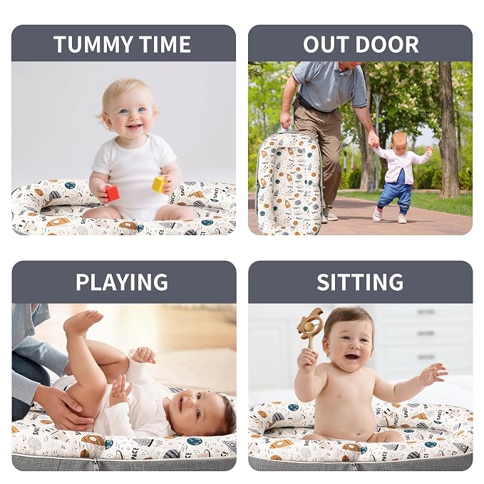 Baby Lounger, Foldable Infant Nest - Image 7