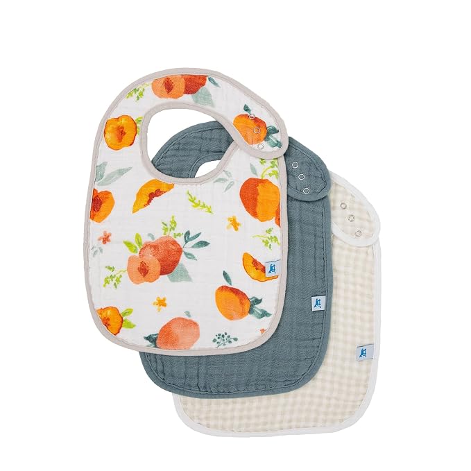 Little Unicorn Premium Classic Bib 3 pack | Adjustable as baby grows | Soft by LittleUnicorn