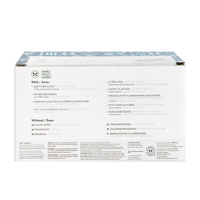 The Honest Company Clean Conscious Multi-Use Wipes Hypoallergenic and Unscented - Image 11