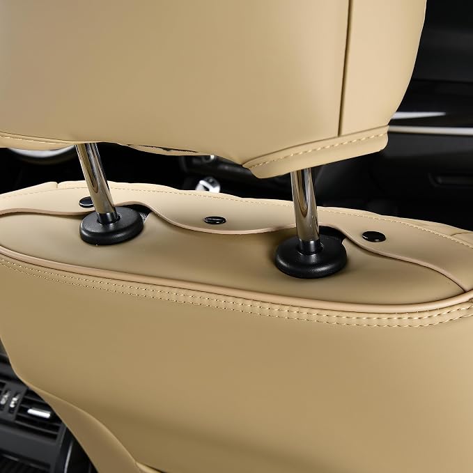 FLORICH Seat Covers for Cars, Waterproof Seat Covers, Leather Car Seat Covers 2 - Image 4