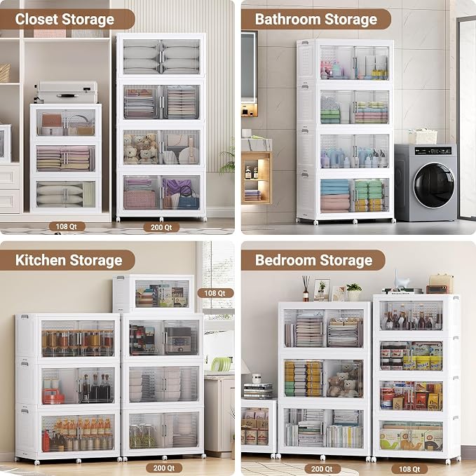 BROVIEW 800Qt Plastic Storage Bins - Image 7