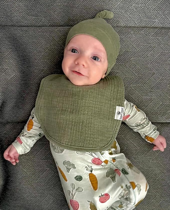 DiaperSquad's Baby Bibs for Drooling and Teething, Bibs for Boys, Baby Girl - Image 2