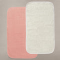 Oilo Burp Cloth 2-Pack Set, 8-Layer Organic Premium Cotton 4-Way Muslin by foryourdreamiestbabyroom