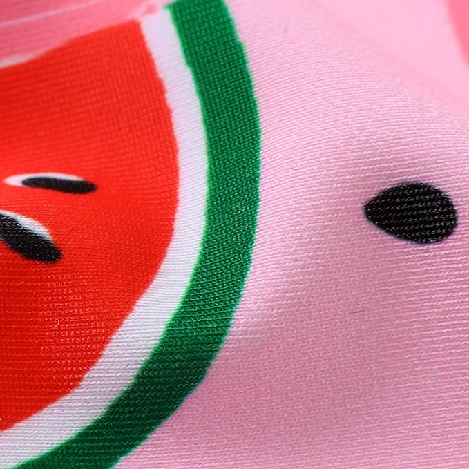 Happy Town One-Piece Infant Toddler Baby Girl Summer Swimsuit Watermelon - Image 3