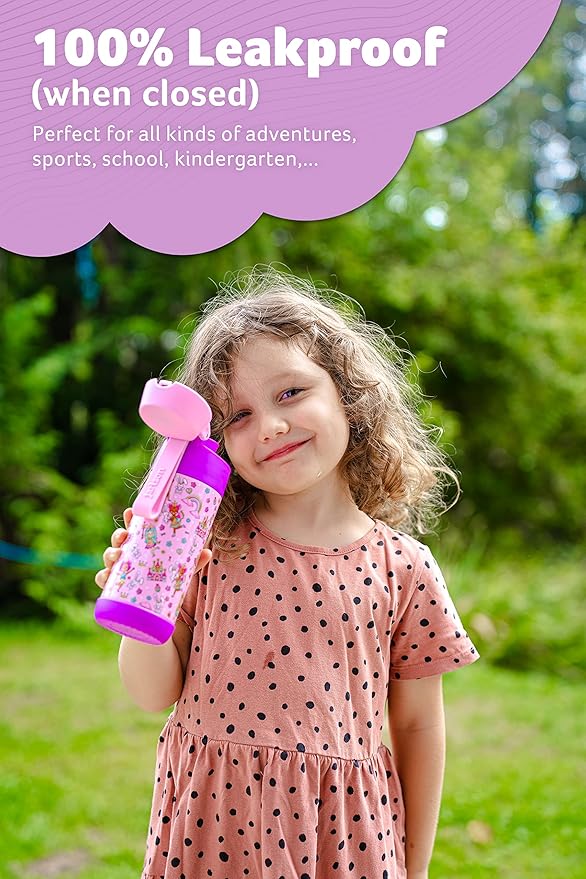 Jarlson® Mali Children's Water Bottle, Thermal Stainless Steel Water Bottle - Image 5