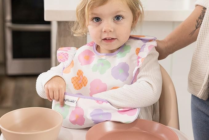 Tiny Twinkle Mess Proof Baby Bibs - Image 2