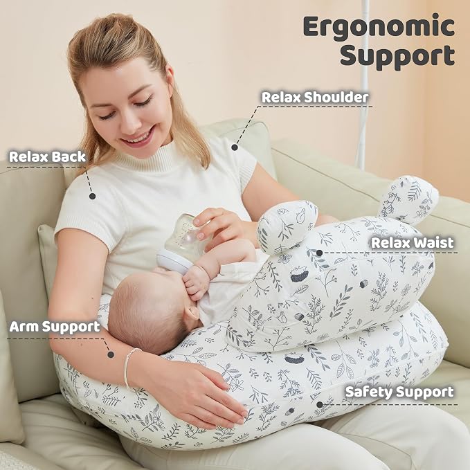 Nursing Pillow for Breastfeeding, Breast Feeding Pillow for Mom Support - Image 4